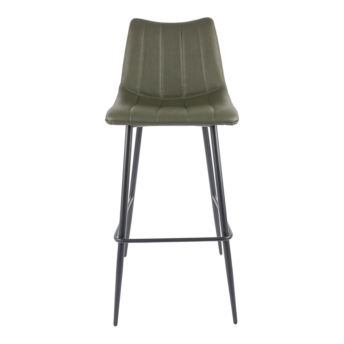 Alibi Bar Stool – 17.7" Vegan Leather Bar Stool, Set of 2 (4 Colors) (37)