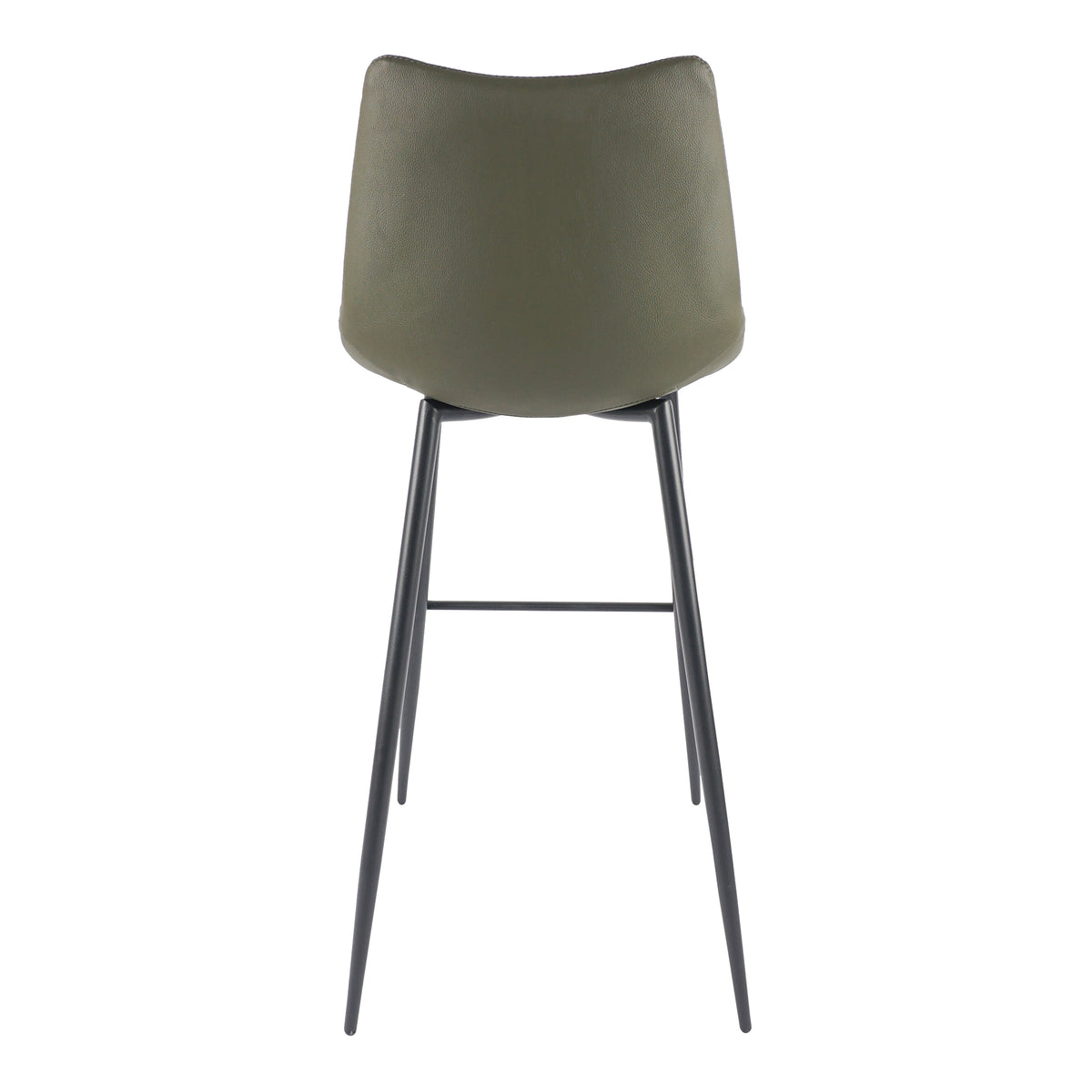 Alibi Bar Stool – 17.7" Vegan Leather Bar Stool, Set of 2 (4 Colors) (40)
