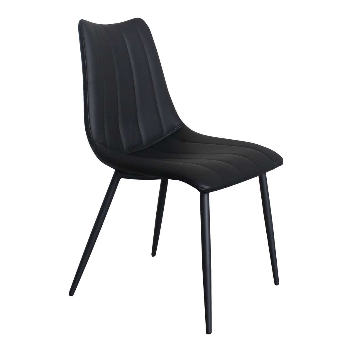 Alibi Dining Chair – 18" Vegan Leather Dining Chair, Set of 2 (3 Colors) (4)