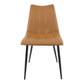 Alibi Dining Chair – 18" Vegan Leather Dining Chair, Set of 2 (3 Colors) (15)