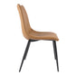 Alibi Dining Chair – 18" Vegan Leather Dining Chair, Set of 2 (3 Colors) (17)