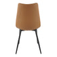 Alibi Dining Chair – 18" Vegan Leather Dining Chair, Set of 2 (3 Colors) (18)