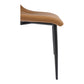 Alibi Dining Chair – 18" Vegan Leather Dining Chair, Set of 2 (3 Colors) (19)