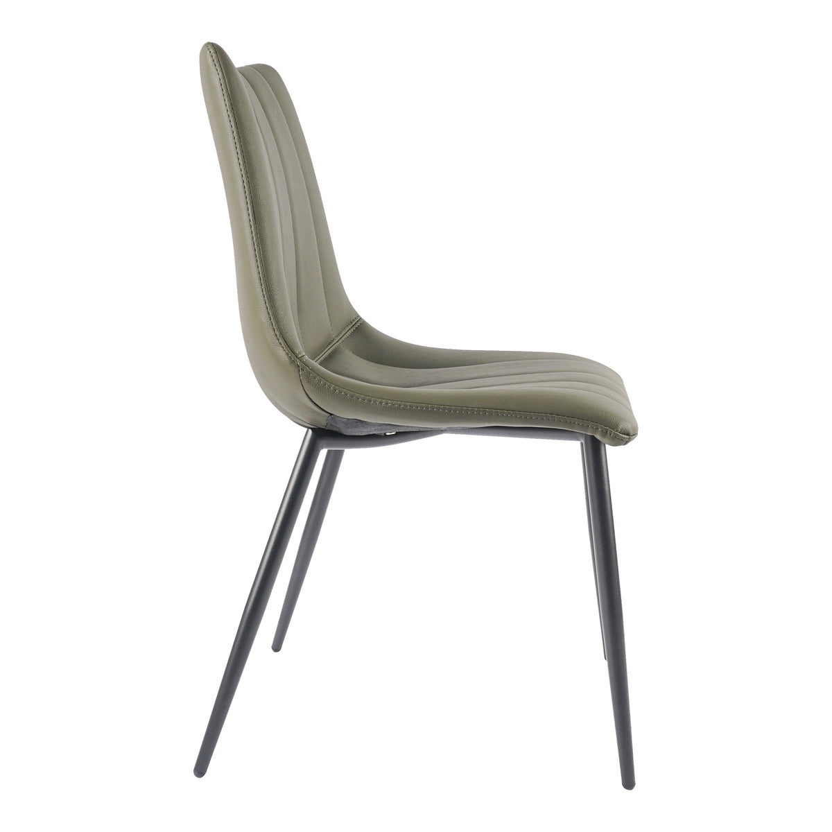 Alibi Dining Chair – 18" Vegan Leather Dining Chair, Set of 2 (3 Colors) (30)