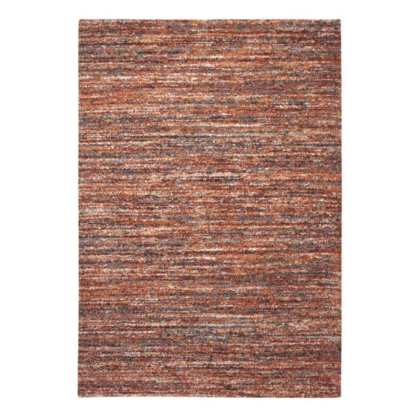 Zira Multicolor Rectangular Area Rug in vibrant patterns and bold red hues, perfect for modern home decor.