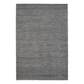 Lydia Rectangular Gray & White Striped Polypropylene Area Rug (3 Sizes)