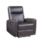 Blane Brown Premium Leather Power Motion Recliner