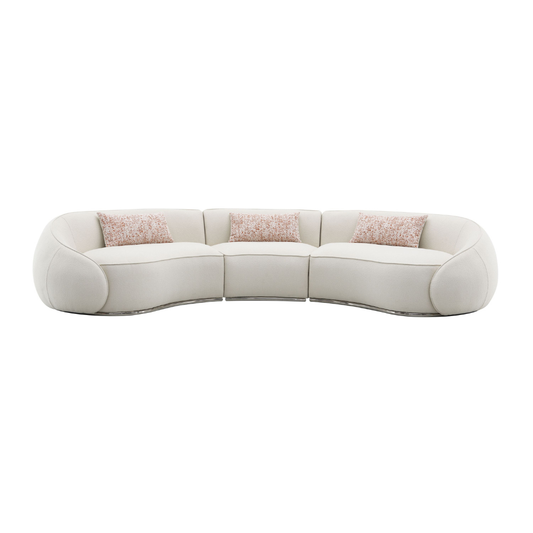 107" Italian Leather Power Reclining Sofa with USB Port – Modern Luxury Seating
