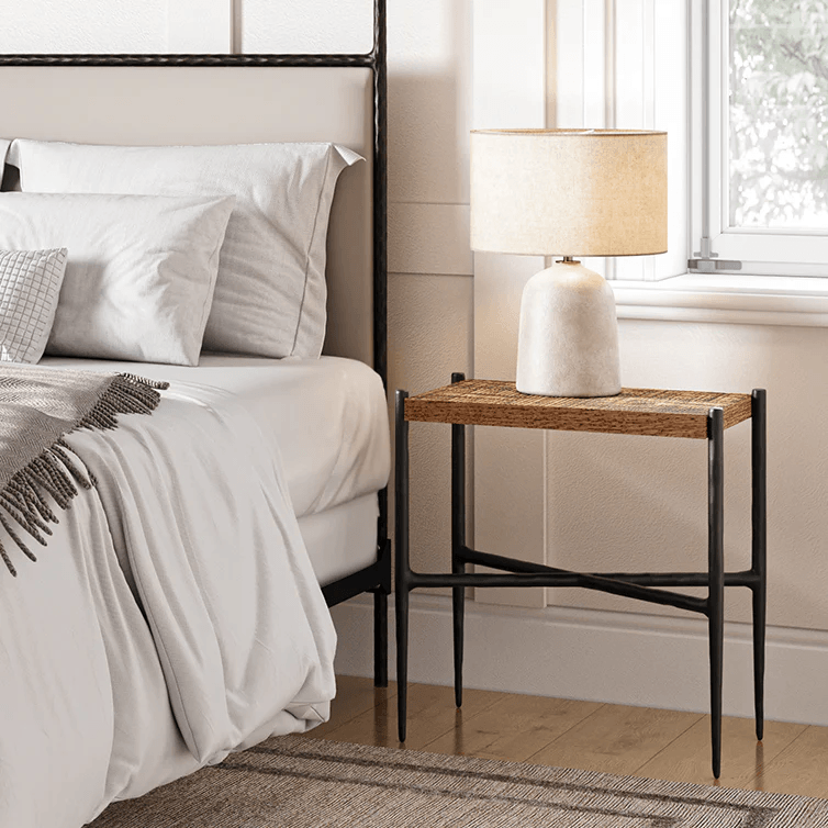 Amity Hand-Forged Iron Side Table – hand-forged iron