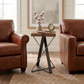The 201 Hand-Forged Iron Accent Table – hand-forged iron