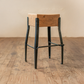 Foundry Hand-Forged Iron Backless Stool – view 2