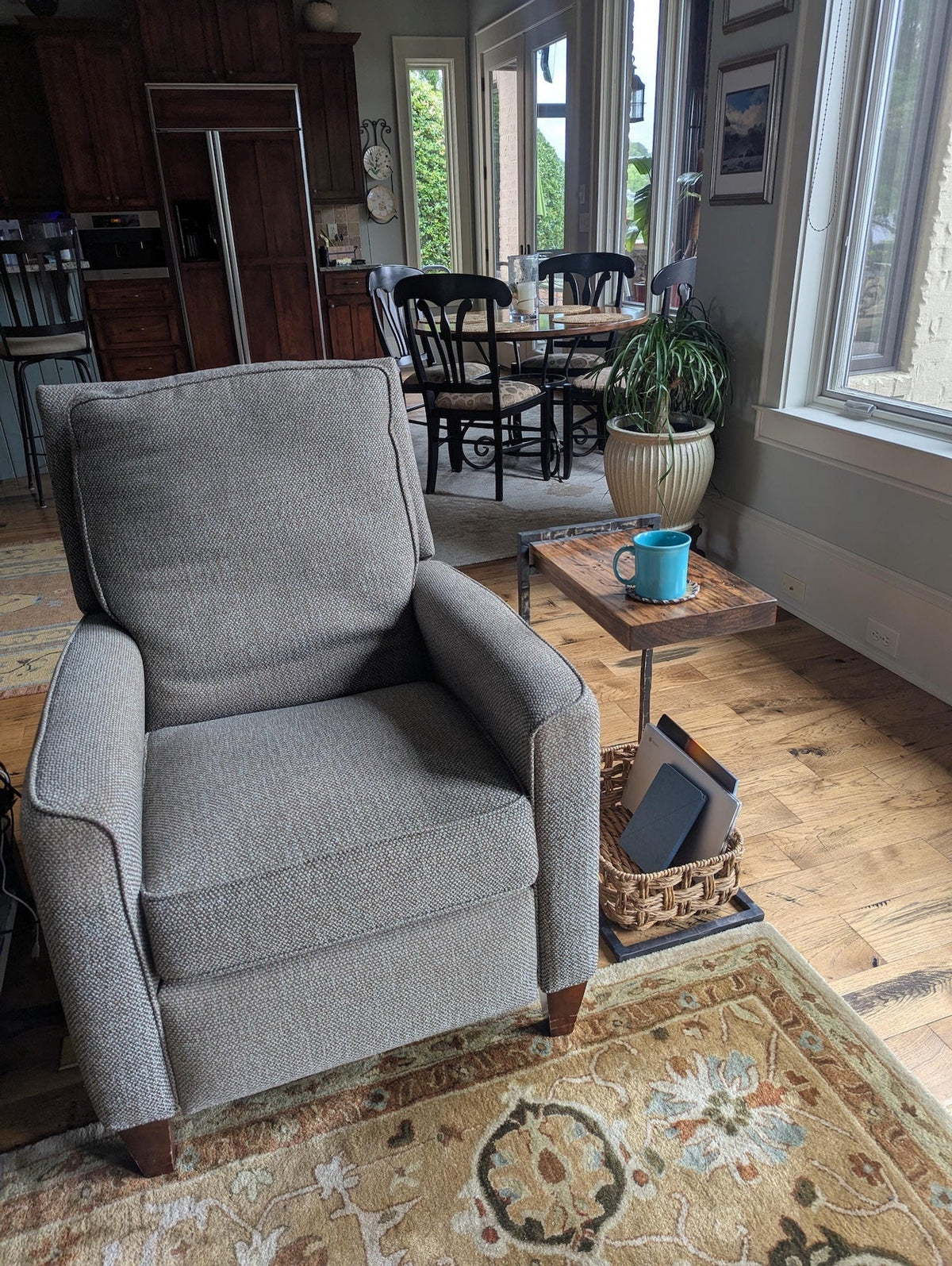 Meridian Hand-Forged Iron C Table – view 5