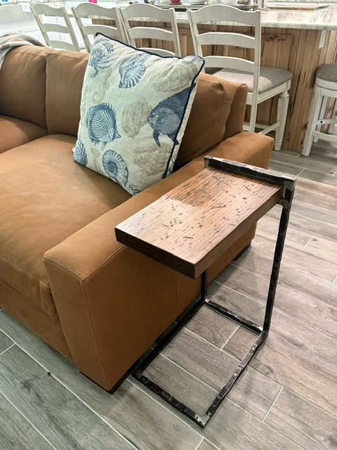 Meridian Hand-Forged Iron C Table – view 7
