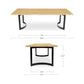 Bent Dining Table – 78" and 98.5" Solid Oak Dining Table (17)