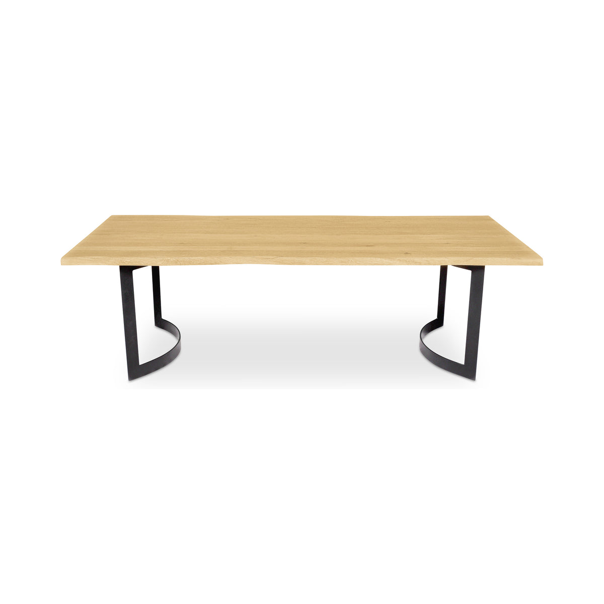 Bent Dining Table – 78" and 98.5" Solid Oak Dining Table (10)