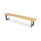 Bent Bench – 76" and 92" Live-Edge Solid Oak Bench (13)