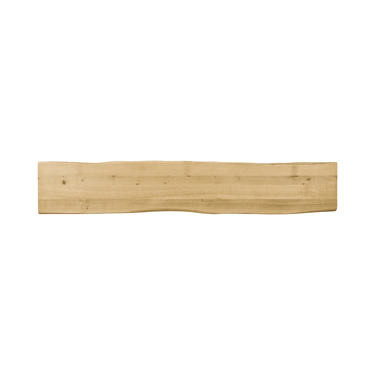 Bent Bench – 76" and 92" Live-Edge Solid Oak Bench (14)