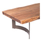 Bent Coffee Table – 56" Live-Edge Acacia Coffee Table (3)