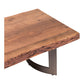 Bent Coffee Table – 56" Live-Edge Acacia Coffee Table (5)