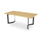 Bent Dining Table – 78" and 98.5" Solid Oak Dining Table (4)