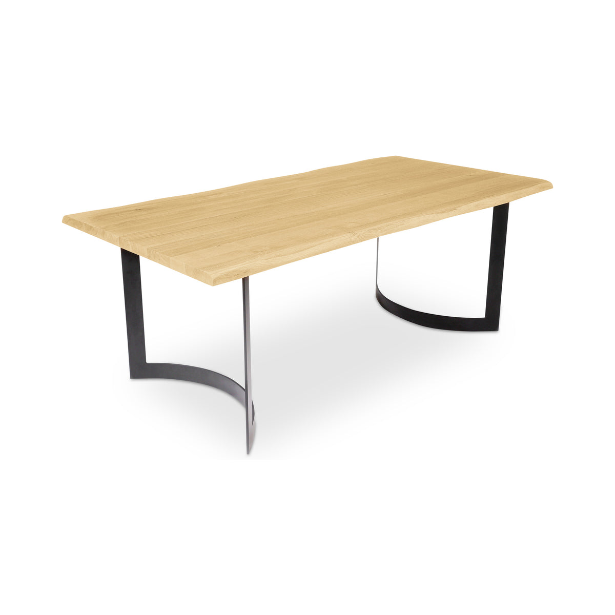 Bent Dining Table – 78" and 98.5" Solid Oak Dining Table (2)