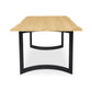 Bent Dining Table – 78" and 98.5" Solid Oak Dining Table (3)