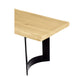 Bent Bench – 76" and 92" Live-Edge Solid Oak Bench (6)