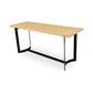 Bent Counter Table – 80" Live-Edge Solid Oak Counter Table (4)