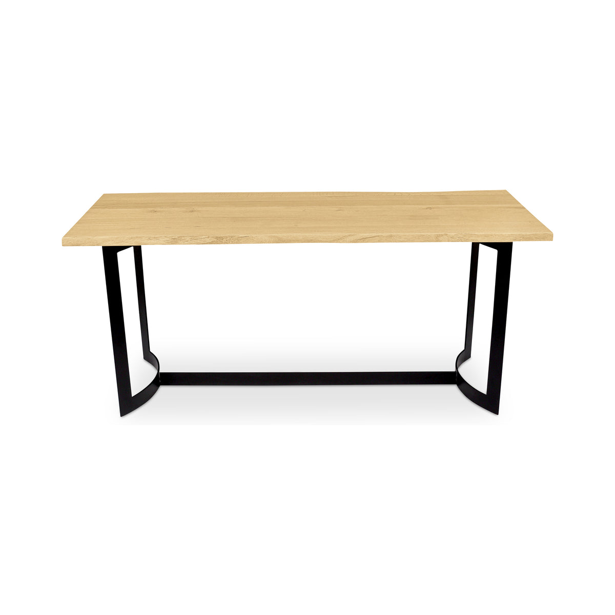 Bent Counter Table – 80" Live-Edge Solid Oak Counter Table (1)
