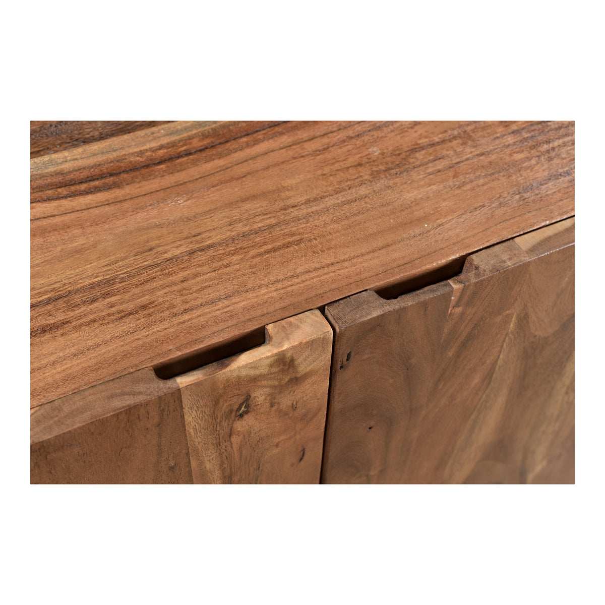 Bent Sideboard – 66" Live-Edge Acacia Sideboard (5)