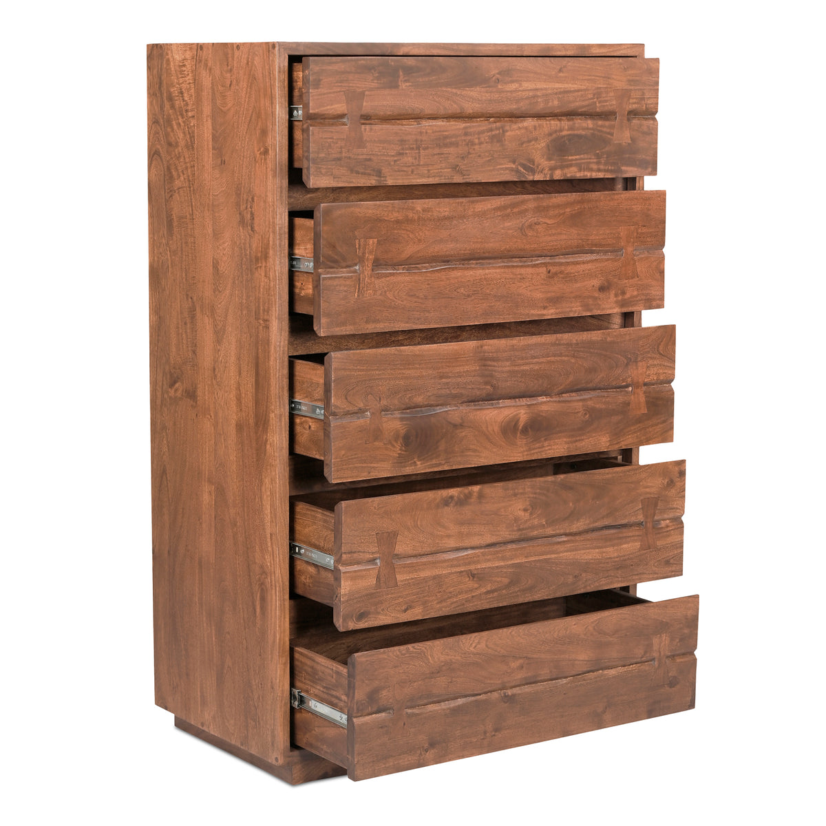 Madagascar Chest – 36" Solid Acacia Chest of Drawers (3)