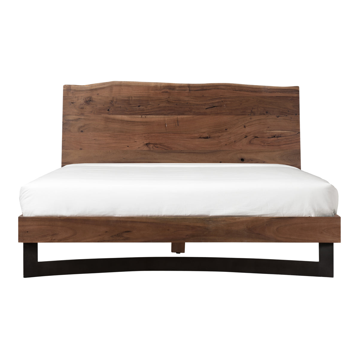 Bent Bed – 71" Queen and 87" King Live-Edge Acacia Bed (3)