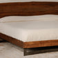 Bent Bed – 71" Queen and 87" King Live-Edge Acacia Bed (16)