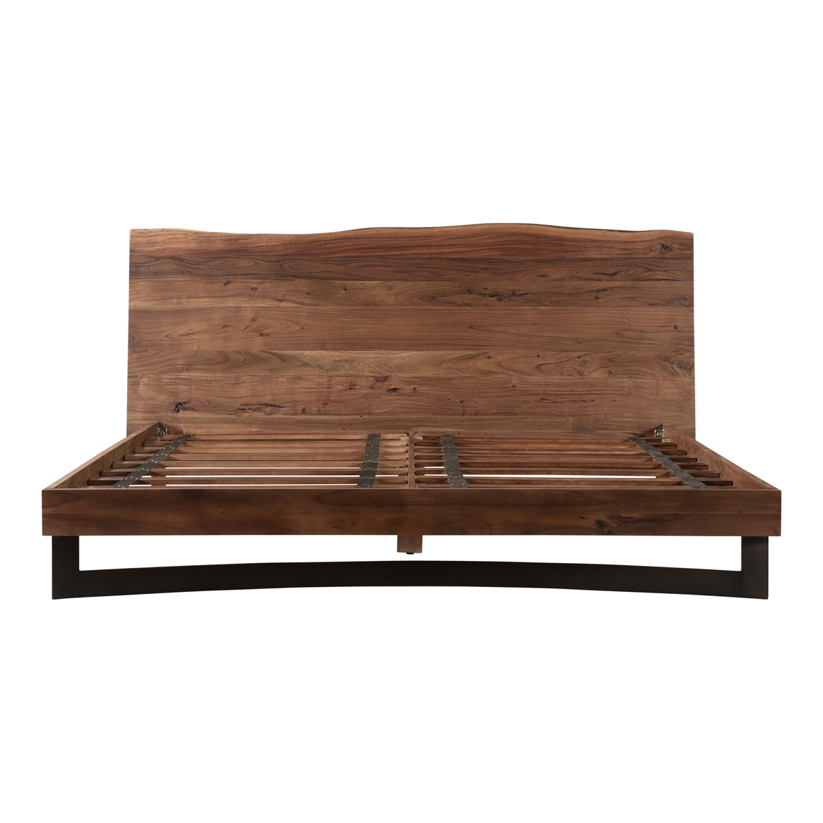 Bent Bed – 71" Queen and 87" King Live-Edge Acacia Bed (11)