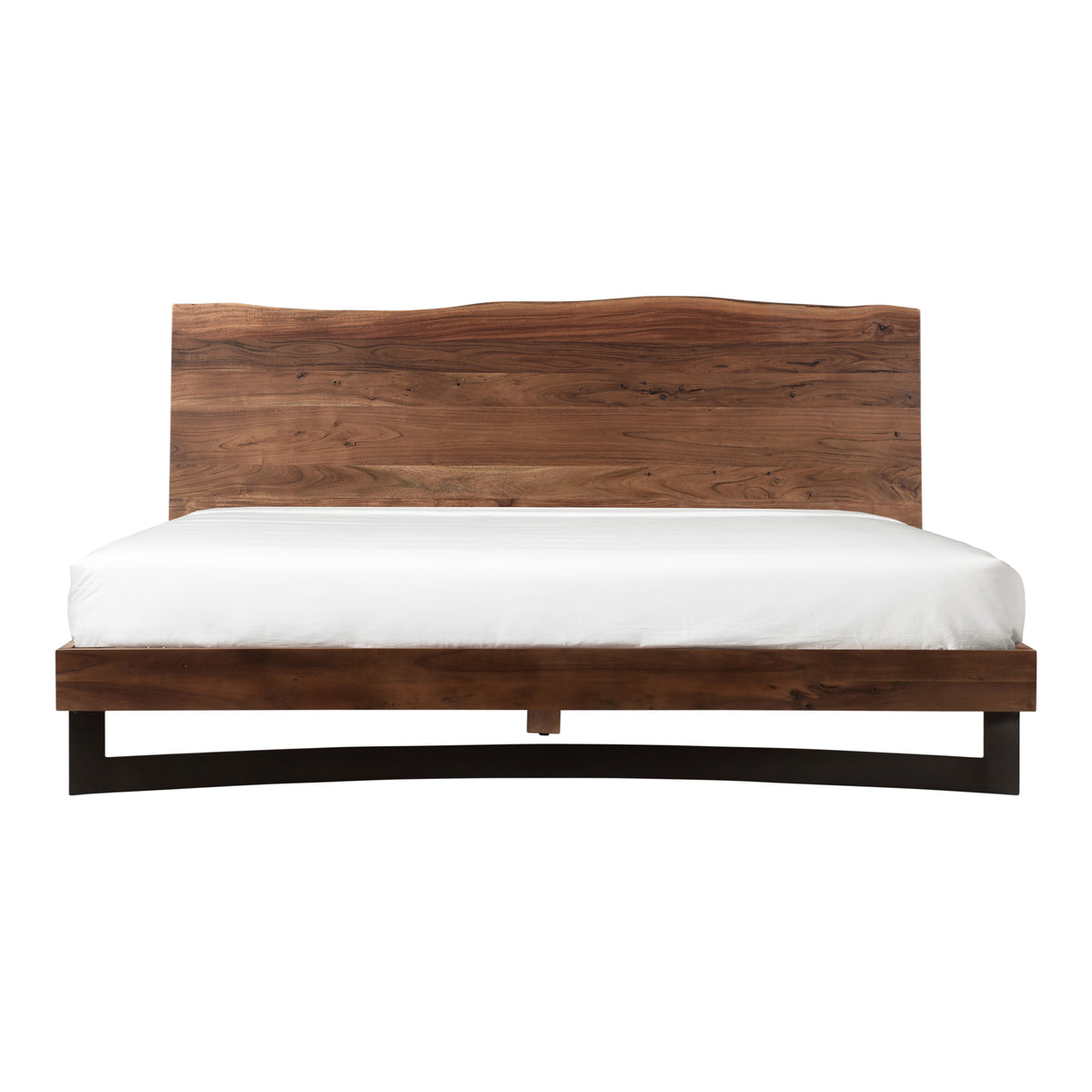 Bent Bed – 71" Queen and 87" King Live-Edge Acacia Bed (12)