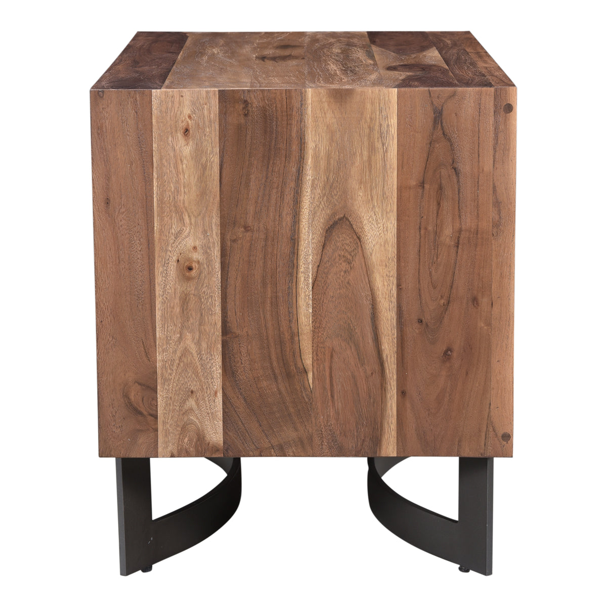 Bent Nightstand – 26" Live-Edge Acacia Nightstand (4)