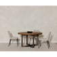 Bent Round Dining Table – 54" Solid Acacia Dining Table (14)