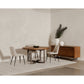 Bent Round Dining Table – 54" Solid Acacia Dining Table (15)