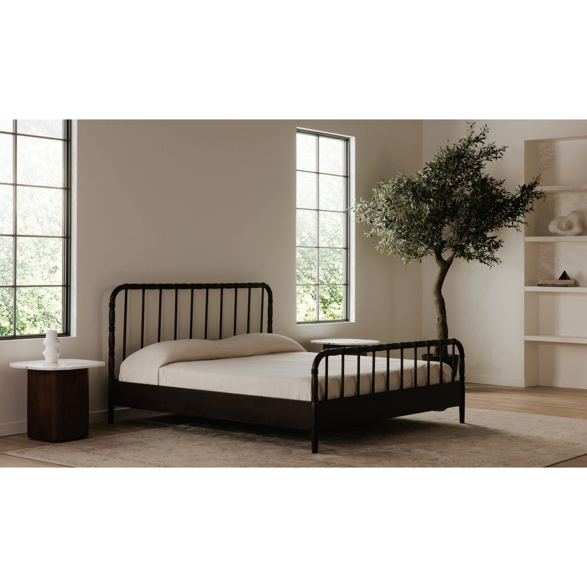 Vivian King Bed – 79" Solid Acacia Bed (15)