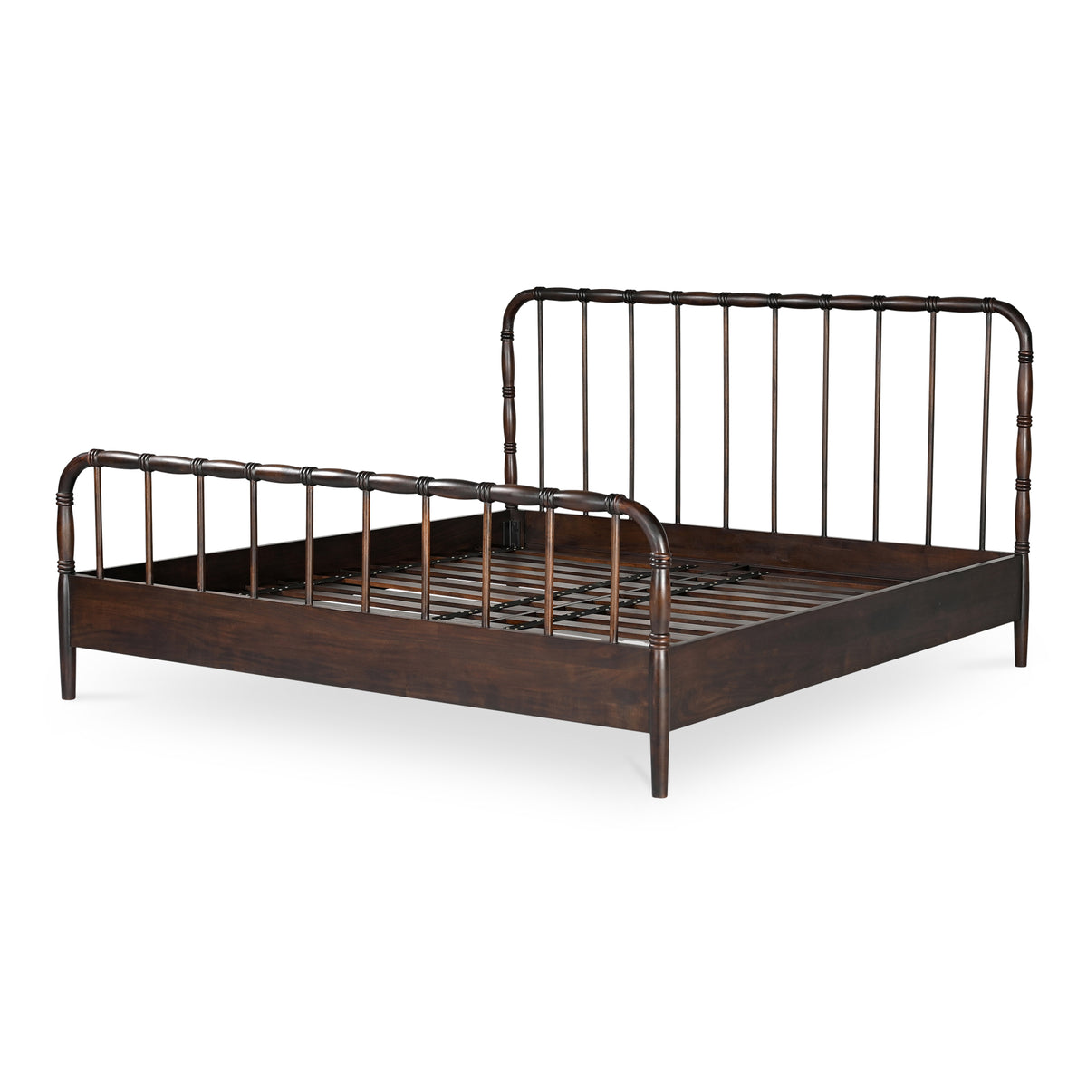 Vivian King Bed – 79" Solid Acacia Bed (6)