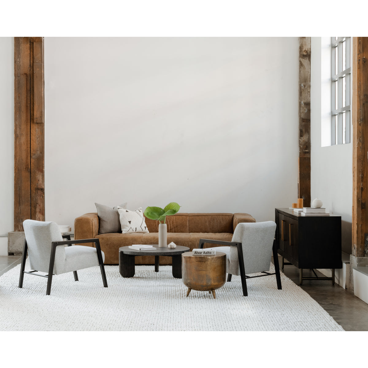 Wunder Coffee Table – 36.5" Concrete Top Coffee Table (8)