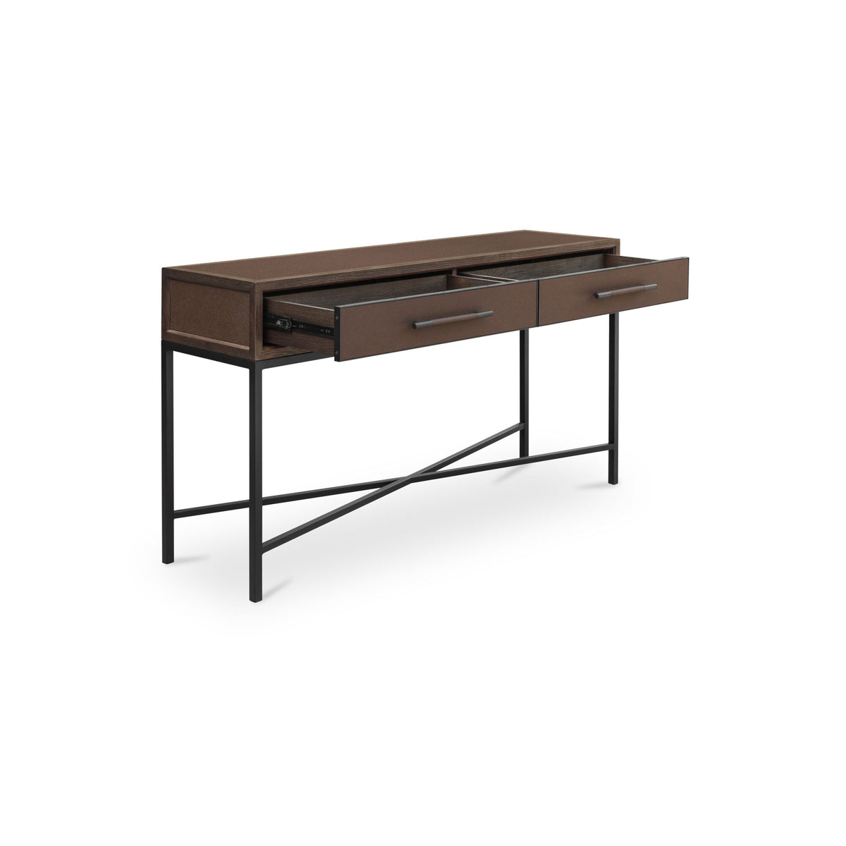 Mako Console Table – 59" Art Deco Console Table (3 Colors) (25)