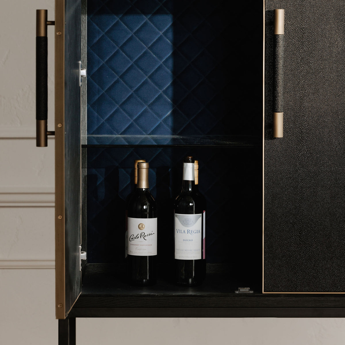 Mako Bar Cabinet – 38" Art Deco Bar Cabinet (2 Colors) (20)