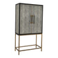 Mako Bar Cabinet – 38" Art Deco Bar Cabinet (2 Colors) (3)
