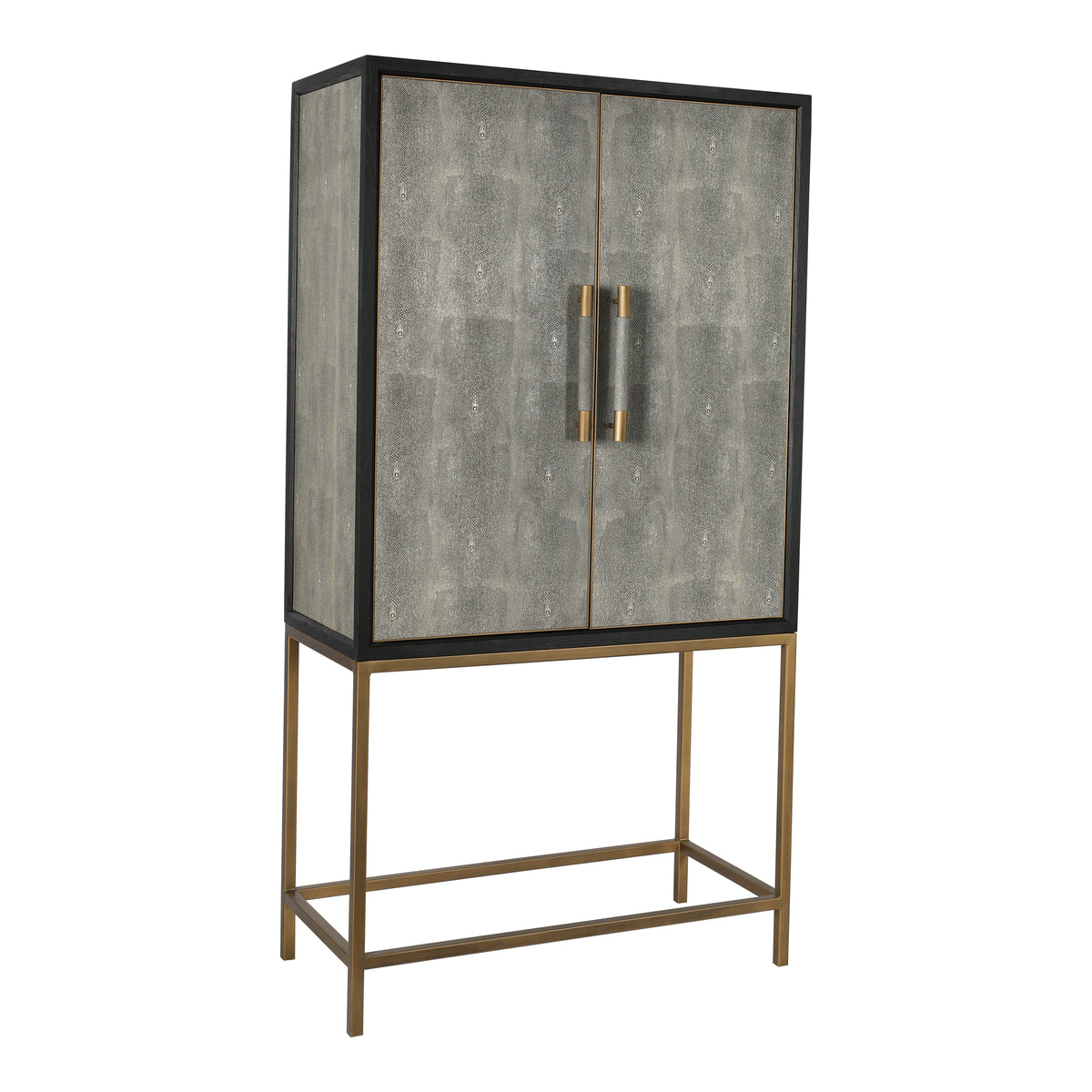 Mako Bar Cabinet – 38" Art Deco Bar Cabinet (2 Colors) (3)