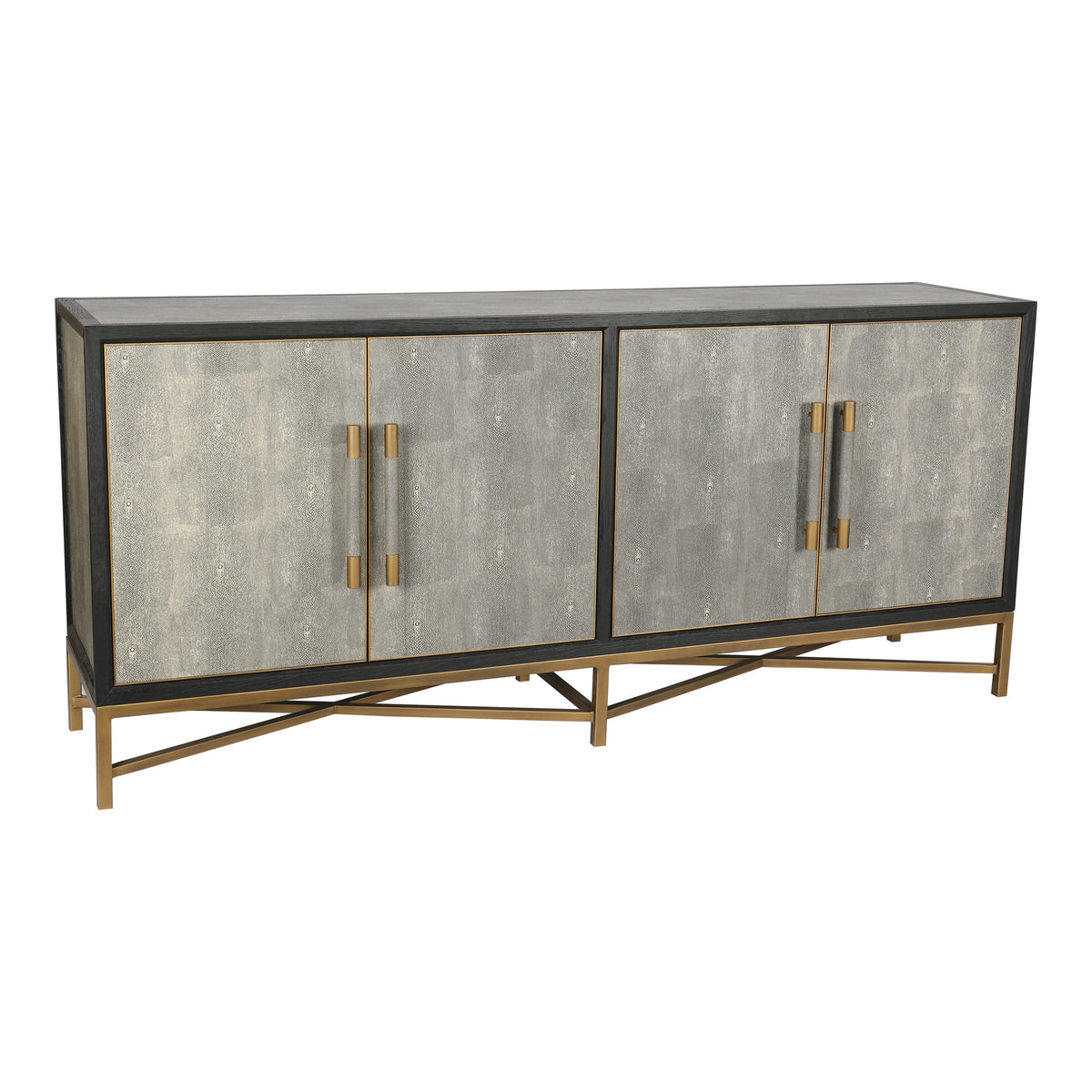 Mako Sideboard – 76" to 100" Art Deco Sideboard (3 Colors) (2)