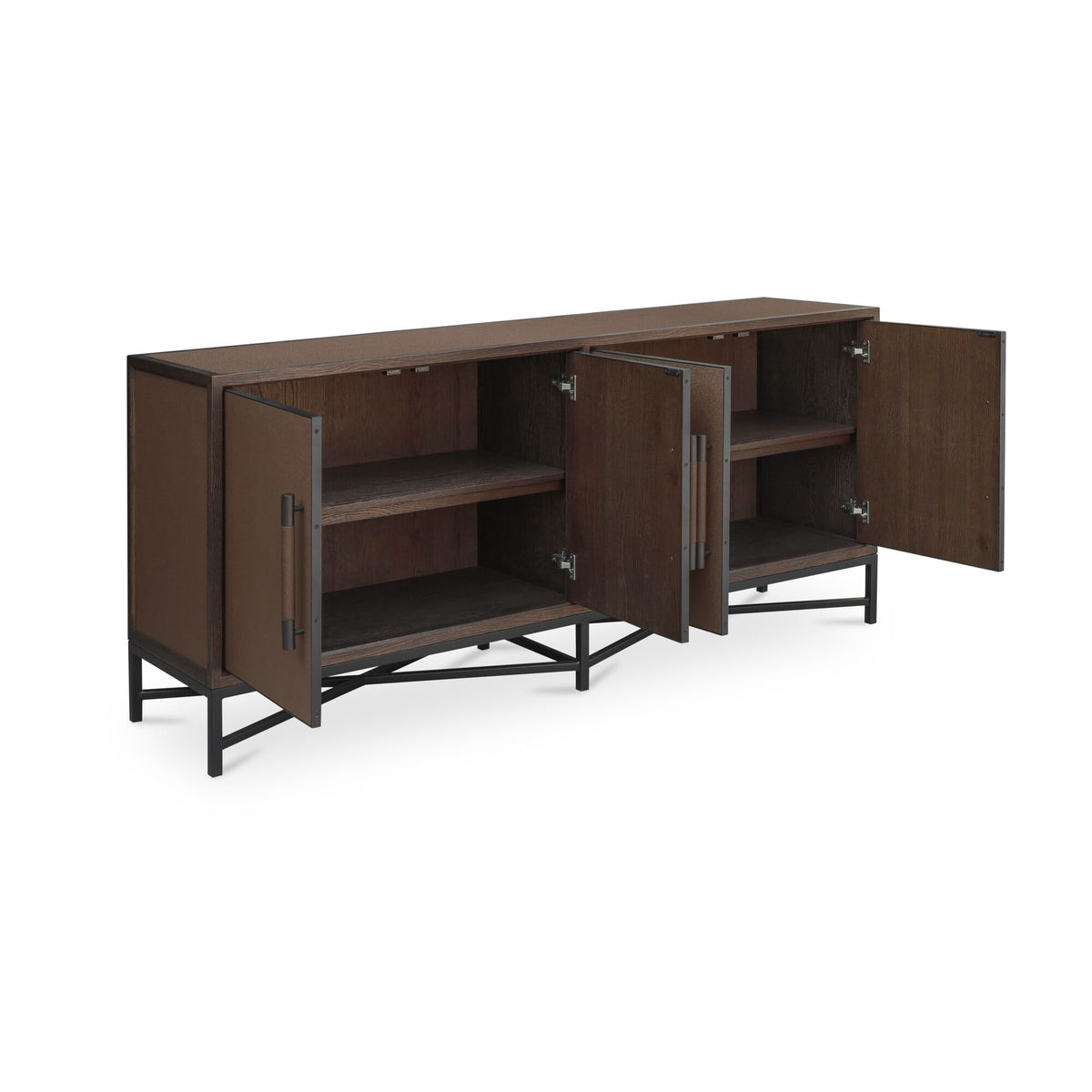 Mako Sideboard – 76" to 100" Art Deco Sideboard (3 Colors) (24)