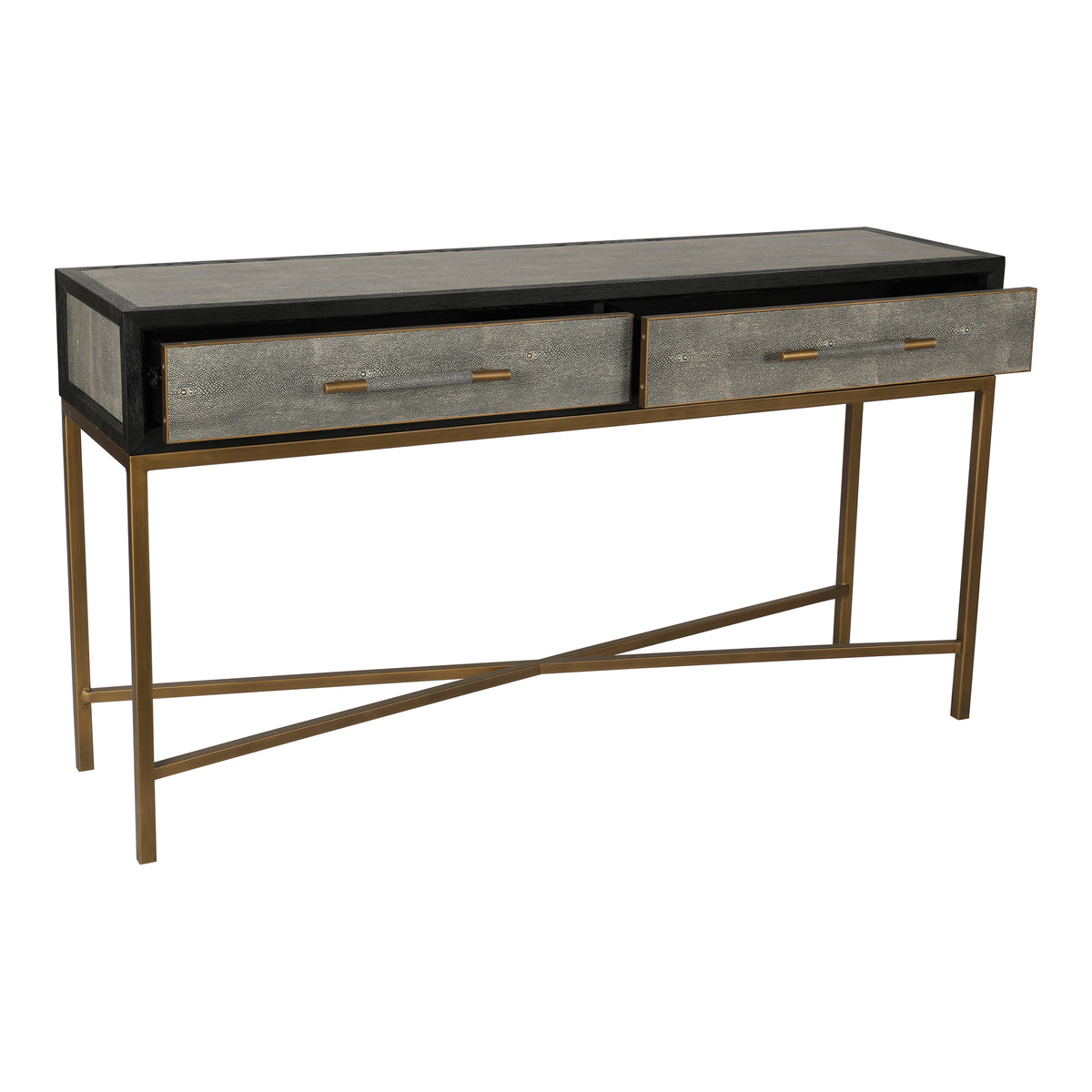 Mako Console Table – 59" Art Deco Console Table (3 Colors) (3)