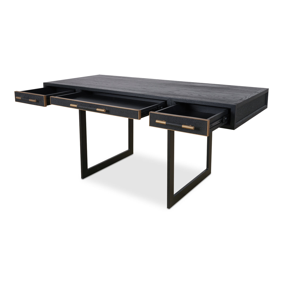 Mako Desk – 63" Art Deco Desk (2 Colors) (14)