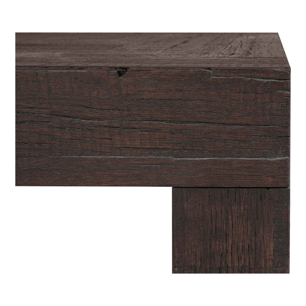 Evander Coffee Table – 39.5" Reclaimed Oak Square Coffee Table (2 Colors) (13)